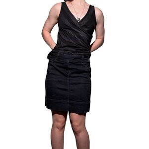 Loft Pencil Jean Skirt